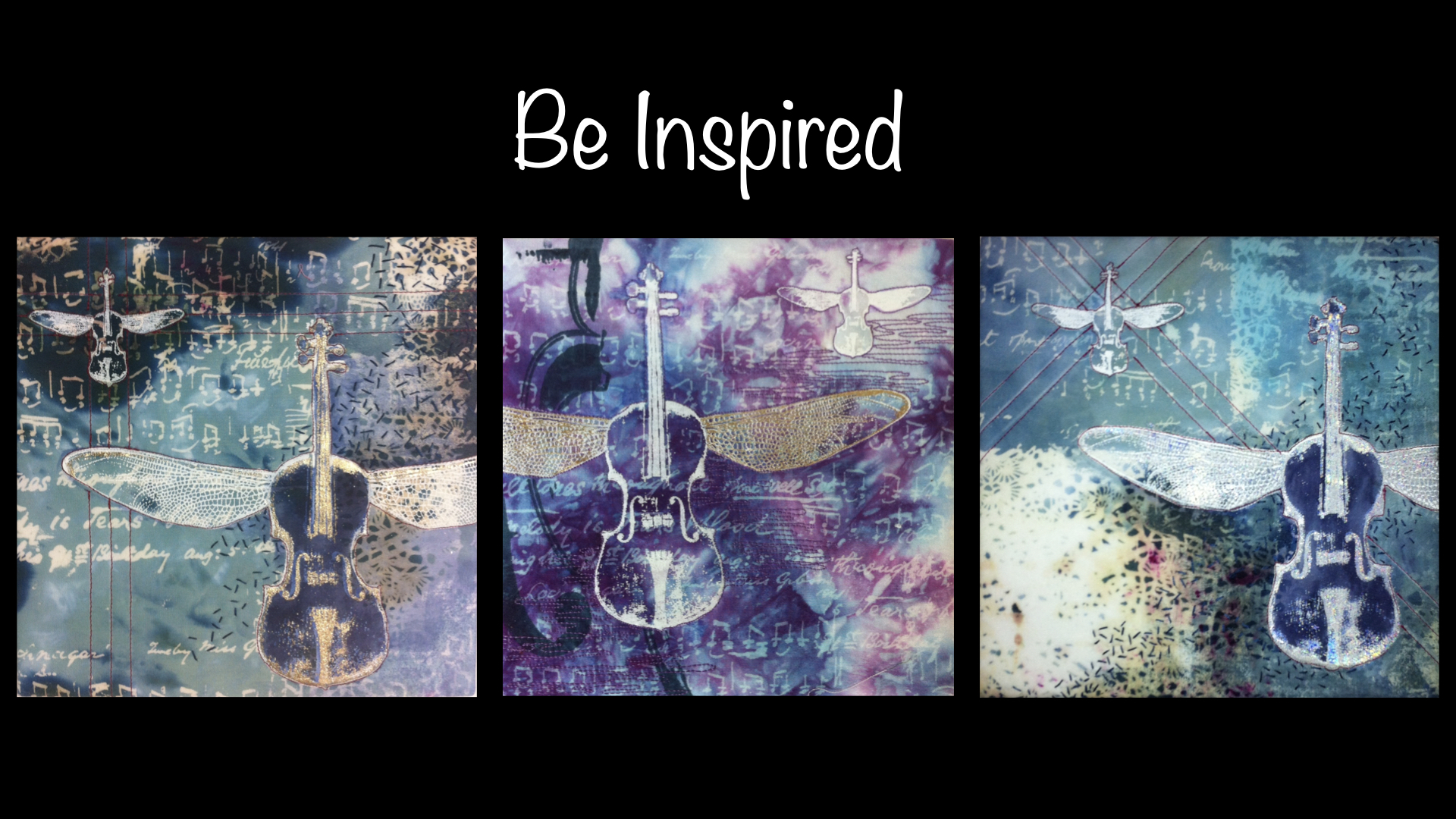 be inspired with photos of lyric's artwork