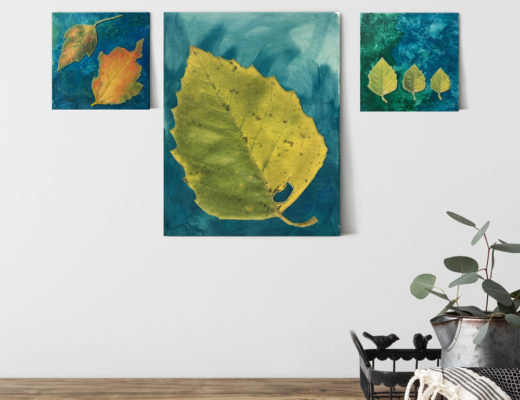 autumn leaves, art by lyric kinard